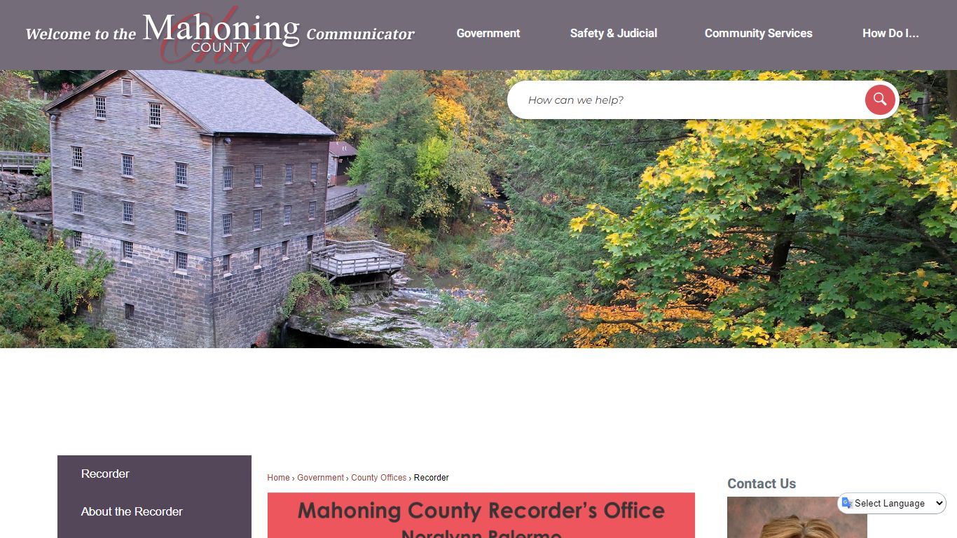 Recorder | Mahoning County, OH